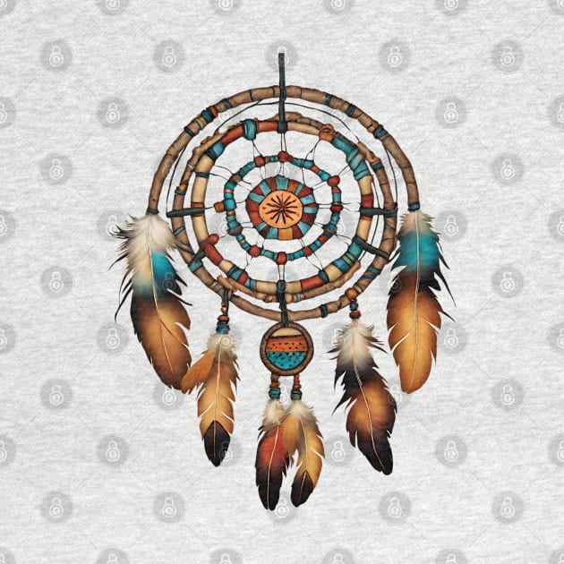 Boho Chic Western Country Southwestern Dreamcatcher by Tina